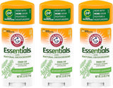 ARM & HAMMER Essentials Deodorant for Post-Workout Gym Bag, Aluminum-Free Stick