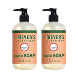 Mrs. Meyer's Clean Day Hand Soap Gift Bundle – Mom Birthday Present with Iowa Pine Aroma