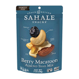 Sahale Snacks Berry Macaroon Almond Trail Mix – Portable Hiking Snack for Day Trips and Camping, 7 oz Resealable Pouch