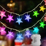 Brightown Smart Star Fairy Lights 33ft – Child Safe Shatterproof Acrylic Nursery Night Light Alternative, App and Remote Controlled Kids Bedroom Decor