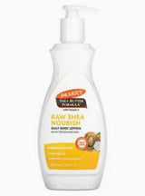Palmer's Raw Shea Body Lotion for Dry Skin – Clean Plant-Based Moisturizer for Clutter-Free Bathroom Counter