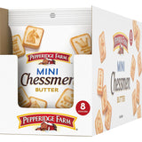 Pepperidge Farm Chessmen Minis Butter Cookies, 8 Snack Packs – Thoughtful Care Package Treat for Elderly Friends and College Students