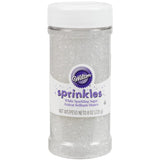 Wilton White Sparkling Sugar Crystals 8oz – Holiday and Birthday Gift for the Dessert Decorator in Your Life