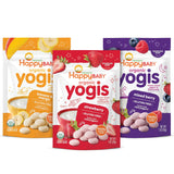 Happy Baby Organics Yogis – Welcome-Baby Shower Gift for New Parents, 1 oz Variety Pack of 3