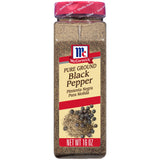 McCormick Pure Ground Black Pepper – Practical Birthday Gift for Mom, Kitchen Staple She Will Use Daily