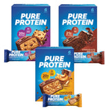 Pure Protein Gluten Free Bars – Individually Wrapped Snacks for Camping, Backpacking, and Outdoor Adventures
