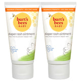 Burt's Bees Baby Diaper Cream – Pediatrician-Tested 40% Zinc Oxide Ointment for Nursery Changing Stations
