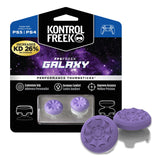 KontrolFreek FPS Freek Galaxy Purple for PlayStation 4 (PS4) and PlayStation 5 (PS5) | Family-Room Safe Thumbstick Add-On for the Teen Gamer