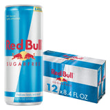 Red Bull Sugar Free Energy Drink – Music Festival and Concert Energy Stock-Up, Easy-Share 24-Can Pack