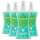 Method Fabric Softener – Ginger Mango Tropical-Zest Scent for the Yoga Room Linen Drawer, 45-Load Mood-Boosting Softener