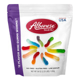 Albanese Mini Gummi Worms – Allergy-Safe Lunchbox Treat for School Kids, 12 Flavor 36oz Bulk Bag