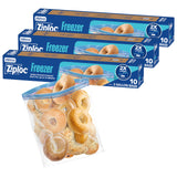 Ziploc Grip 'n Seal 2 Gallon Freezer Bags to Lock Out Freezer Burn and Preserve Nutritious Ingredients