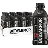 BODYARMOR Sports Drink Blackout Berry – Office Hydration for Long Workdays and Midday Focus Boosts