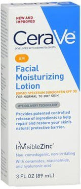 CeraVe AM Facial Moisturizing Lotion SPF 30 – Dermatologist-Trusted Daily Protection for All Skin Types
