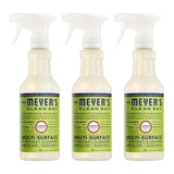 Mrs. Meyer's Clean Day All-Purpose Cleaner Spray, Lemon Verbena, Pack of 3 — One Bottle Replaces Several Specialty Sprays