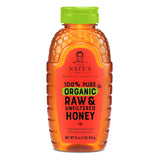 Nate's Organic Raw Honey – Thoughtful Gourmet Gift for Tea Lovers, Golden Drizzle for Birthday and Holiday