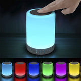 Elecstars Color-Changing Night Light for Nursery and Playroom - Dimmable Touch Lamp with Music Player, Child-Friendly Design for Boys and Girls
