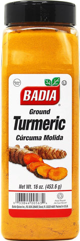 Badia Ground Turmeric Powder 16 oz – Thoughtful Housewarming Gift for Home Cooks and Wellness Lovers