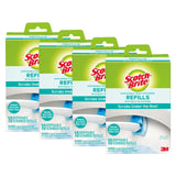Scotch-Brite Disposable Toilet Scrubber Refills – Bleach-Free Toilet Cleaner Safer Around Kids and Pets
