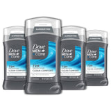 Dove Men+Care Aluminum Free Deodorant – Travel-Sized 3 oz Stick for Gym Locker and Weekender Bag