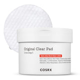 COSRX BHA Toner Pads – Clean Two-in-One Exfoliant for Uncluttered Vanity, Streamlined Blackhead Care