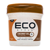 Eco Style Coconut Oil Styling Gel – Family-Safe Daily Styler for Kids and Toddlers, Gentle Coconut Oil Formula