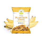 ARTISAN TROPIC Baked Plantain Chips - Healthy After-School Snack for Children, 6 Individual Bags