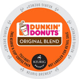 Dunkin' Donuts Original Blend K-Cup Coffee Pods Holiday Gift Basket for Coffee Lovers, Medium Roast Keurig-Compatible