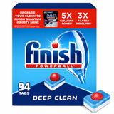 Finish Powerball Dish Tabs – Family-Safe Dishwasher Detergent for Post-Meal Cleanup