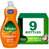Palmolive Ultra Dish Liquid Antibacterial Orange – Baby Bottle and Pacifier Wash for Family Kitchens, 20 Fl Oz