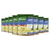 Knorr Pasta Sides Alfredo Broccoli – 7-Minute Office Microwave Meal for Focus Blocks, Pack of 8 Pouches