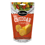 Mrs. Cubbison's Flavor 100 Parmesan Cheese Crisps – Single-Ingredient Snack for a Clean Pantry, 1.98 oz Pouch