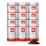 Illy Classico Italian Arabica Coffee – Thoughtful Housewarming and Holiday Gift for Coffee Lovers, 8.8 oz Repurposable Tin (Single Pack)