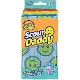 Scrub Daddy Scour Daddy Stylish Non-Scratch Sponges for Modern Kitchen Sink Stations