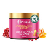 Mielle Organics Pomegranate & Honey Curl Cream - Mindful Curl Care for Coily Hair - Frizz Control and Moisture for Your Sunday Reset