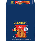 PLANTERS Hot Peanuts – Tailgate and Picnic Shareable Spicy Snack, Kosher Protein Packs, 2.25 oz, 30-Count