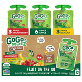 GoGo squeeZ Organic Pouches – Quick Desk Drawer Snack for Busy Workdays and Home Office Breaks