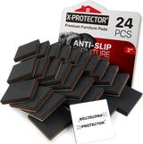X-PROTECTOR Furniture Feet Pads – Kids Room Anti-Skid, Prevents Couch From Hitting Wall Vents