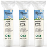 Sky Organics Organic Cotton Rounds – Uncluttered Vanity Staple for a Clean, Intentional Skincare Shelf, 300 ct.