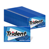 Trident Spearmint Sugar-Free Chewing Gum for Post-Meal Chewing Habit, 24 Packs of 14 Individually Wrapped Sticks