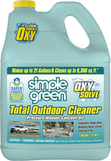 Simple Green Oxy Solve Outdoor Pressure Washer Cleaner – 1 Gal for Fast Property and Curb Appeal Prep