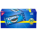 OREO Chocolate Sandwich Cookies Snack Packs – After-School Snack Station for Kids, 30 Bulk Packs