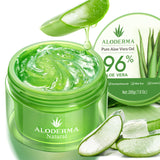 Aloderma Aloe Vera Gel – Nightstand Self-Care Essential for Dry & Reactive Skin, Soothing Daily Moisturizer