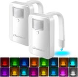 LuminoBowl Toilet Bowl Light – Funny Housewarming Gift and Birthday Stocking Stuffer, Motion Activated
