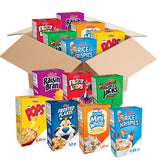 Kellogg's Cereal Variety Pack – Office Pantry Snacks for Meetings, 48 Single-Serve Boxes