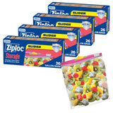 Ziploc Gallon Slider Bags – Durable Storage for Picnic and Outdoor Meal Transport