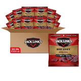 Jack Link's Beef Jerky Variety Pack - Original and Teriyaki - No-Refrigeration Road Trip and Campsite Protein, 9 Single-Serve Pouches
