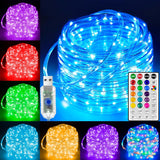 Ollny Kids Room Rope Lights – 5V USB Color Changing LED Strip Safe for Nursery, Playroom and Toddler Bedroom