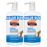 Palmer's Cocoa Butter Formula Daily Skin Therapy Body Lotion, Pump Bottle 33.8 oz – Fragrance-Free Staple for a Clutter-Free Vanity