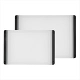 OXO Good Grips 2-Piece Cutting Board Set, Simple Reversible Prep Boards for Clean, Uncluttered Kitchen Counters